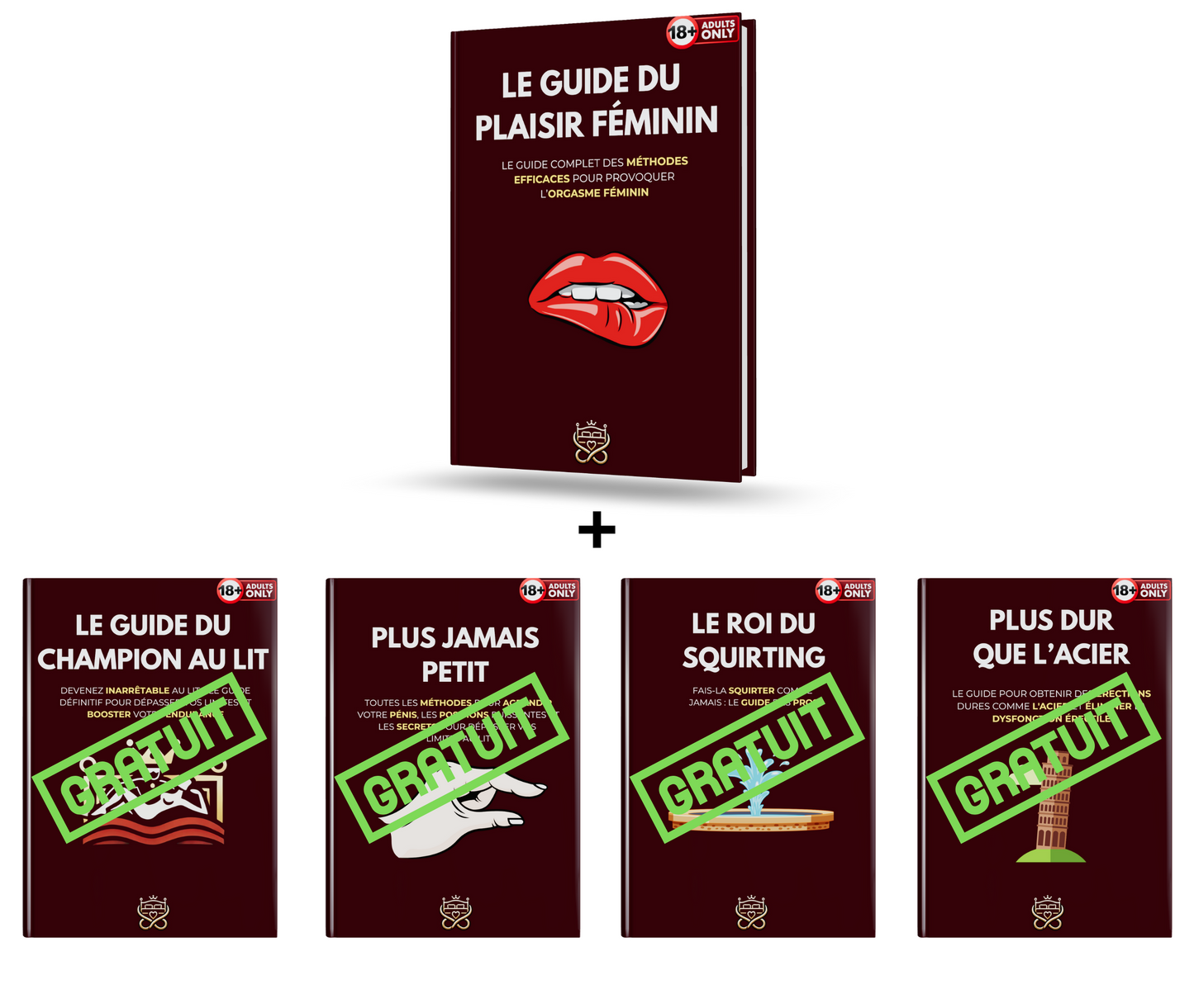 Le Guide du Plaisir Féminin 5-en-1 Bundle
