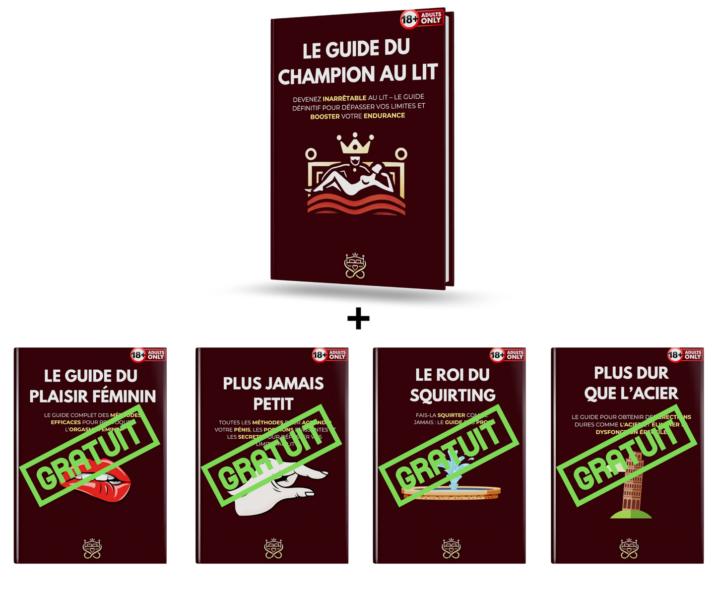 Le Guide du Champion au Lit 5-en-1 Bundle
